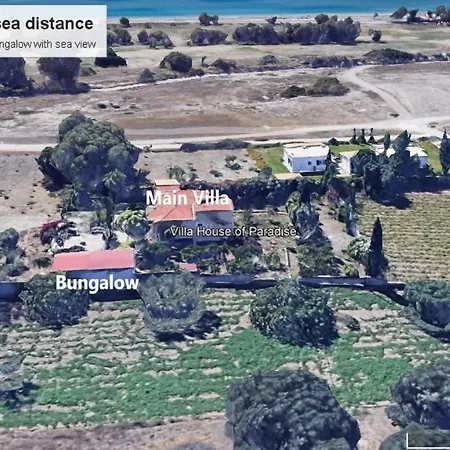 House Of Paradise In Front Of The Golf Court-sea * Afandu