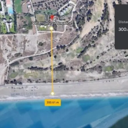 House Of Paradise In Front Of The Golf Court-sea