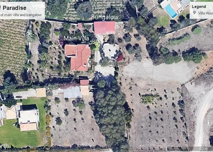 בית נופש House Of Paradise In Front Of The Golf Court-sea *